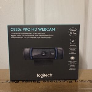 Logitech C920s Pro HD Webcam - Black